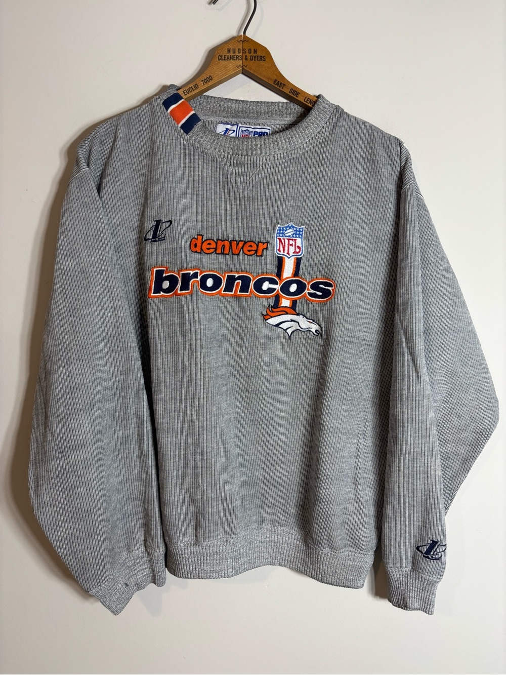Vtg Logo Athletic Pro Line Denver Broncos Crewneck Sweatshirt